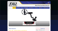 Desktop Screenshot of metaldetector-fau.com